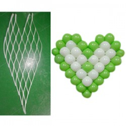 Матрица в форме Сердца на 38 5" шаров